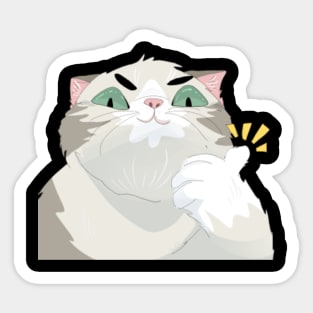 Cool cat Sticker